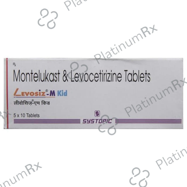 Levosiz M Kid 2.5/4mg Tablet 10s