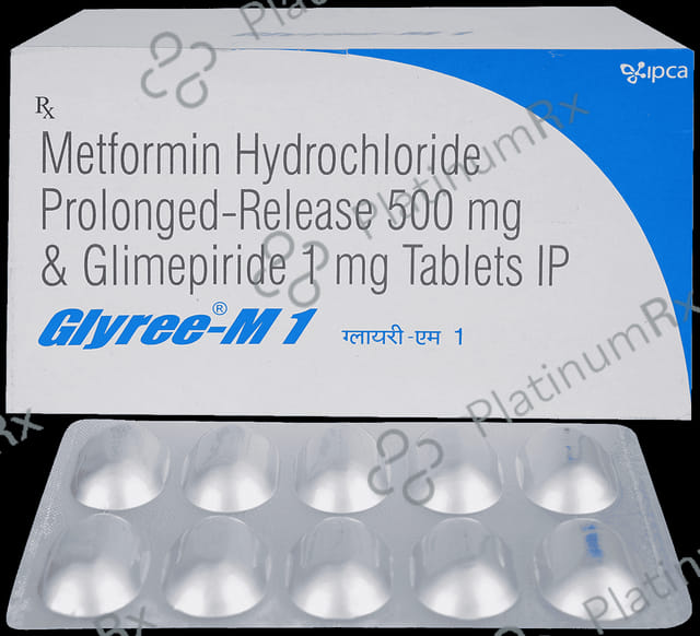 Glyree M 1/500mg Tablet PR 10s