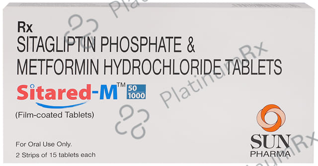 Sitared M 50/1000mg Tablet 15s