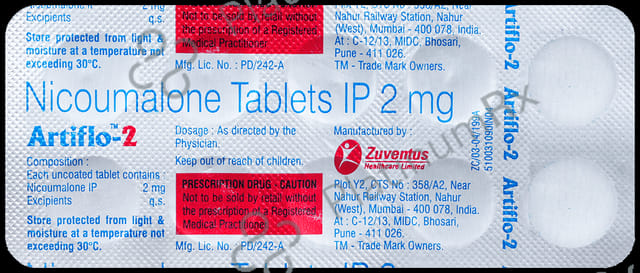 Artiflo 2mg Tablet 10s