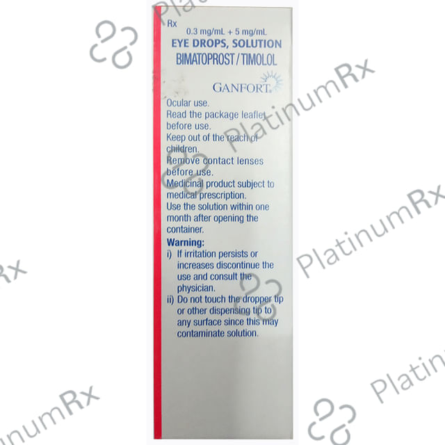Ganfort Eye Drop 3ml