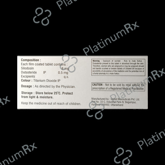 Sildotel D8 Tablet 10s