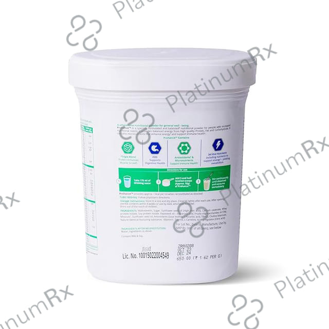 Prohance Nutritional Supplement Vanilla Flavour Powder Jar 400gm