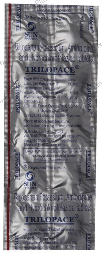 Trilopace Tablet 10s