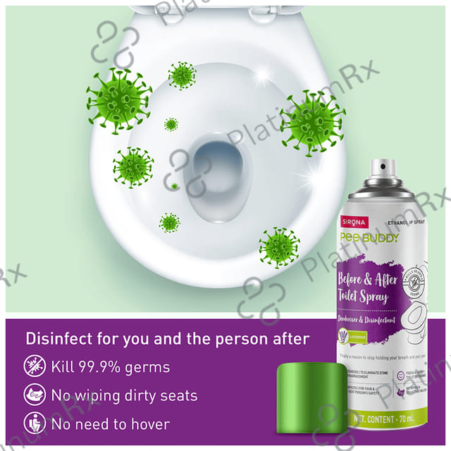 PeeBuddy Before & After Toilet Spray Lavender
