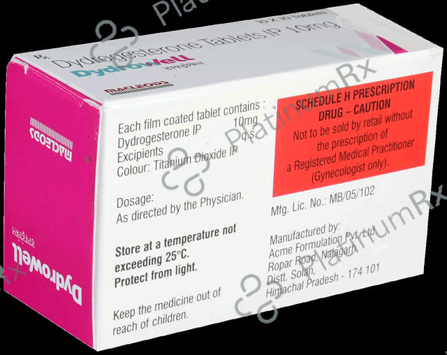 Dydrowell 10mg Tablet 10s