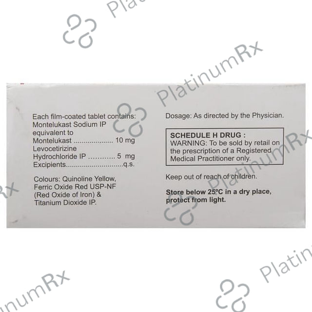Criz M 5/10mg Tablet 10s