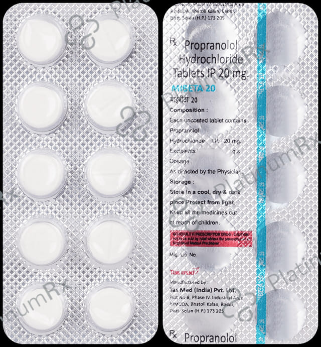 Mibeta 20mg Tablet