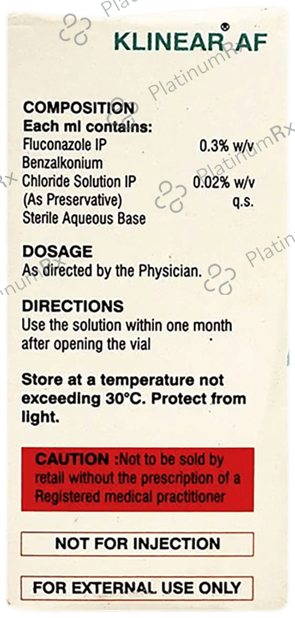 Klinear AF Eye/Ear Drops