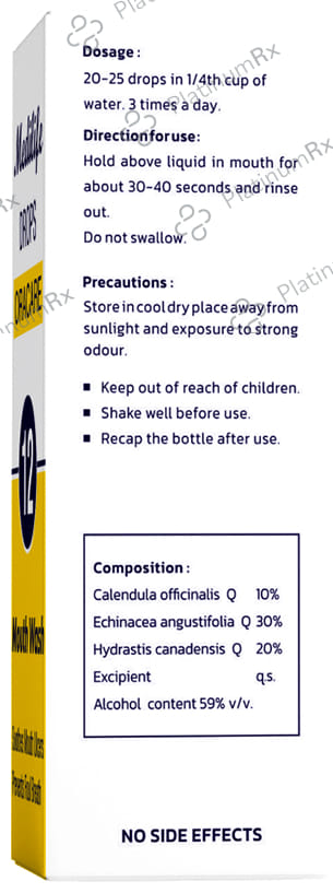 Medilife No 12 Oracare Drop (30ml Each) 1 Bottle