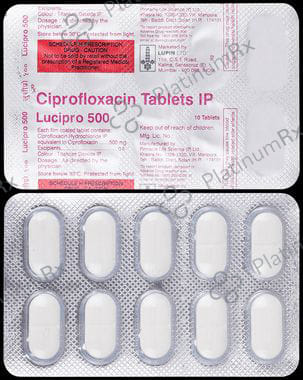 Lucipro 500mg Tablet