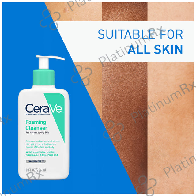 CeraVe Foaming Cleanser for Normal & Oily Skin 236 ml