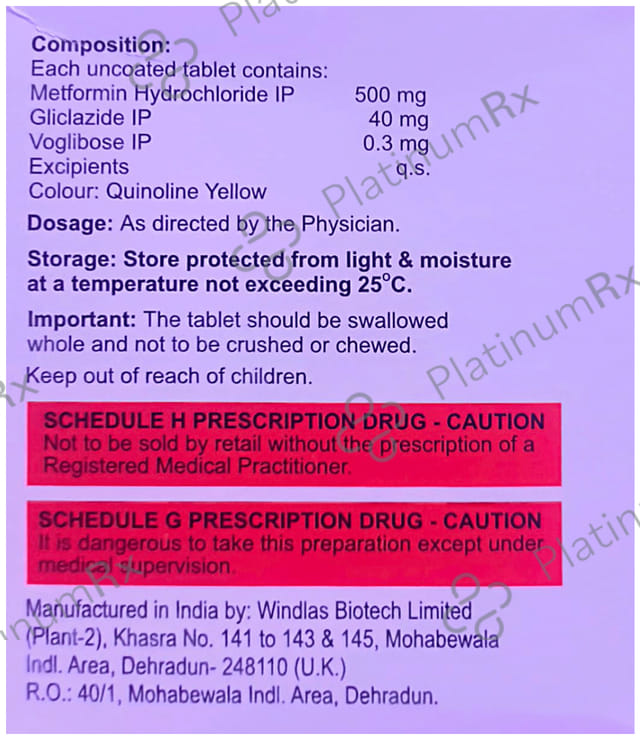 Diatozide MV Tablet 15s