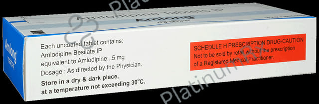 Amlong 5mg Tablet 30s