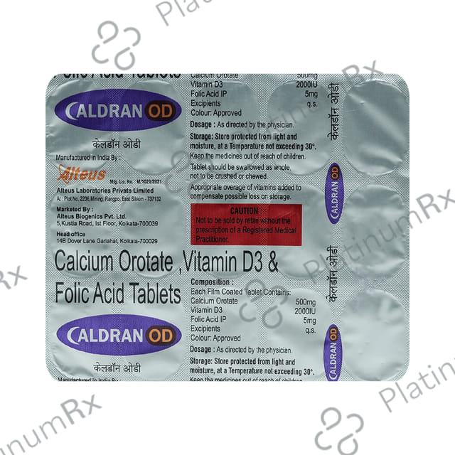 Caldran OD Tablet 15s