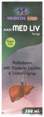 Aadi Med Liv Syrup Sugar Free 200ml