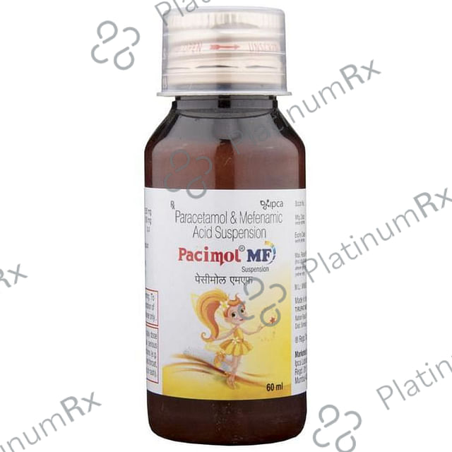 Pacimol MF 100/250mg Oral Suspension 60ml