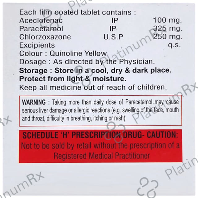Aceflip MR 100/325/250mg Tablet 10s