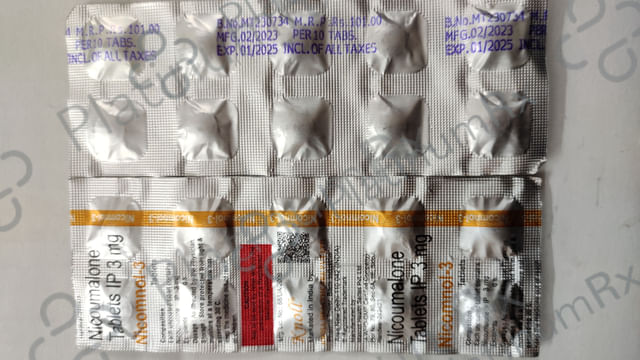 Nicomol 3mg Tablet 10s