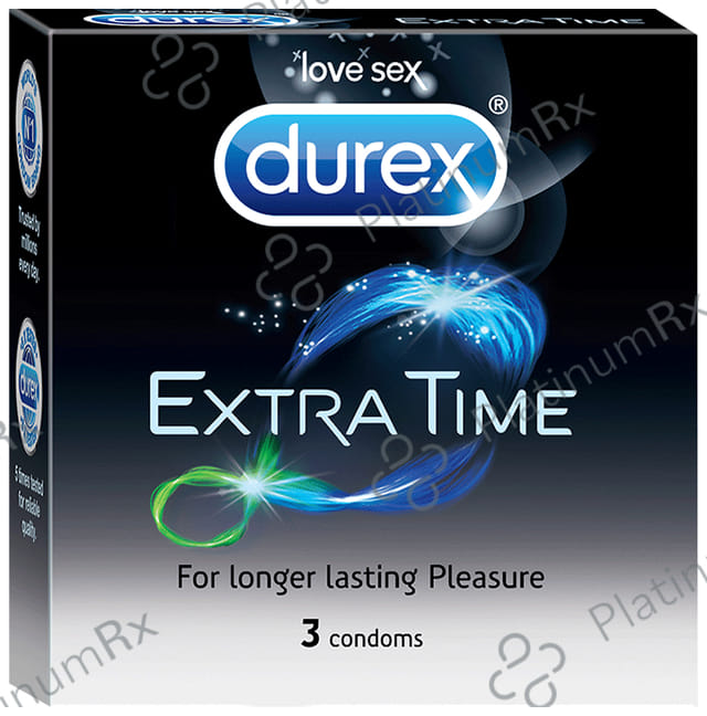 Durex Extra Time Condom 3s