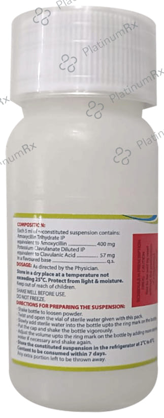 Flemiclav Forte 400/57mg Dry Syrup 30ml