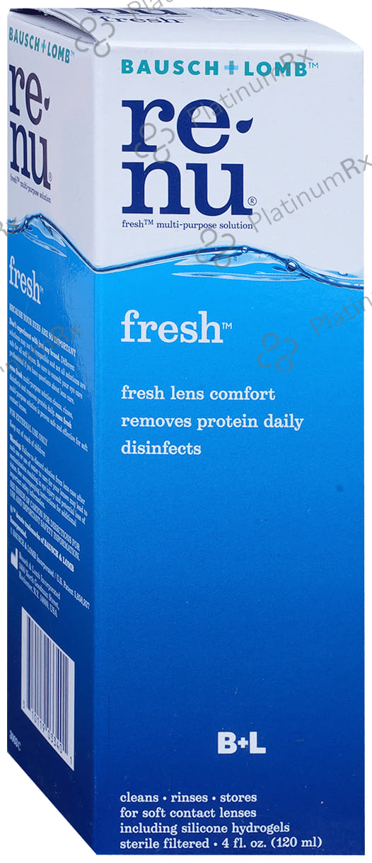 Renu Fresh Lens Cleansing Solution 120ml
