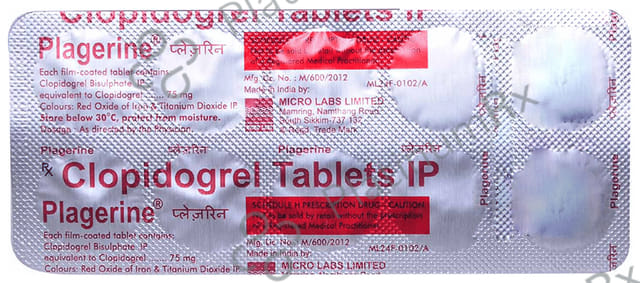 Plagerine 75mg Tablet 10s