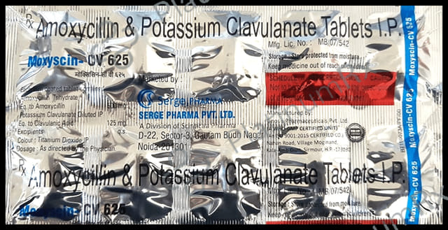 Moxyscin-CV 625 Tablet