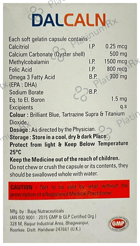 Dalcaln Softgel Capsule