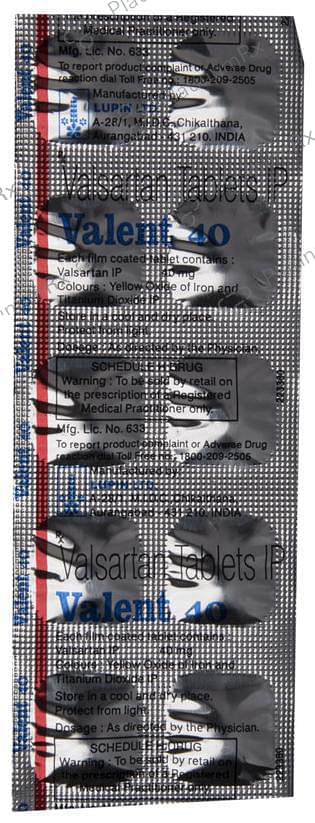 Valent 40mg Tablet 10s