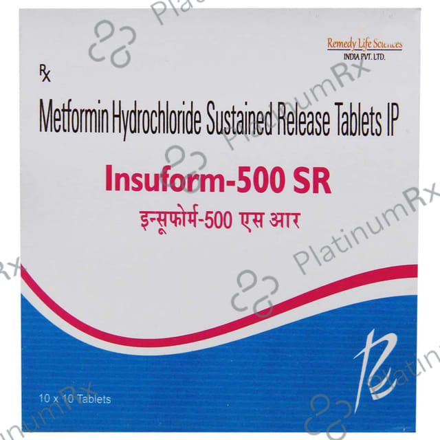 Insuform 500mg Tablet SR 10s