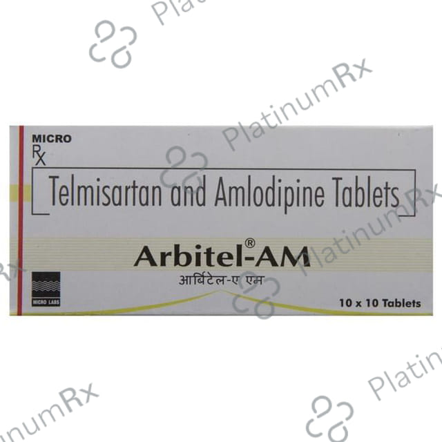 Arbitel AM 40 5/40mg Tablet 10s