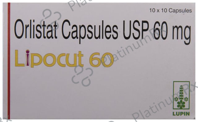 Lipocut 60mg Capsule 10s