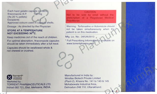Itraclar 100mg Capsule 10s