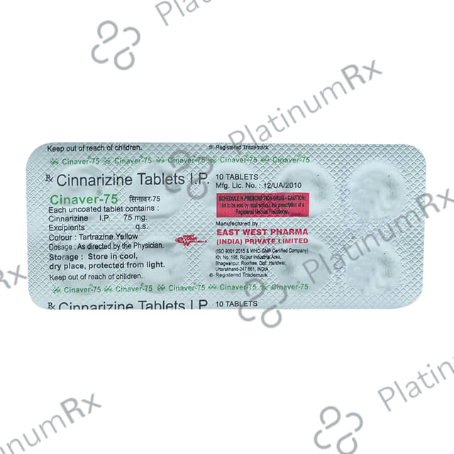 Cinaver 75mg Tablet