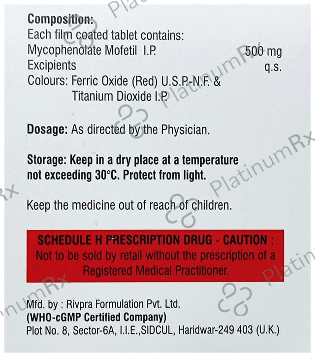 Renoceptin 500mg Tablet