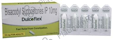 Dulcoflex 10mg Suppository 5s