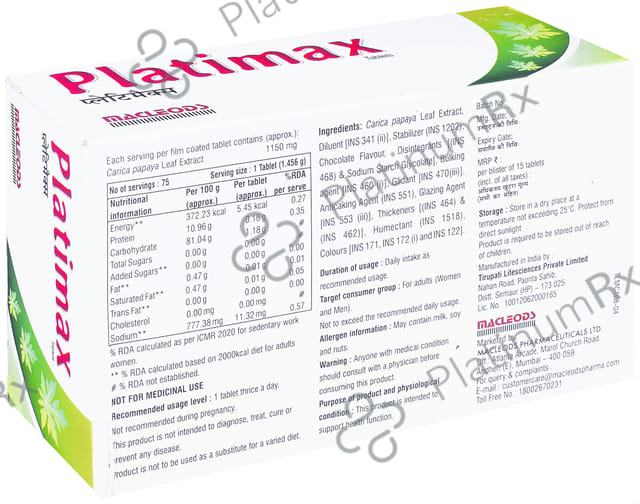 Platimax Tablet