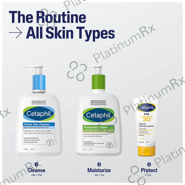 Cetaphil Sun Light Sunscreen SPF 50+ Gel 50ml