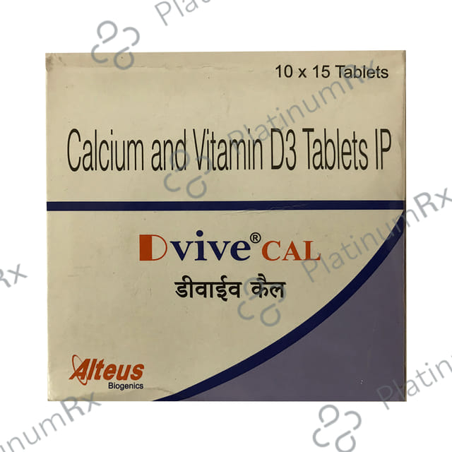 Dvive Cal Tablet 15s