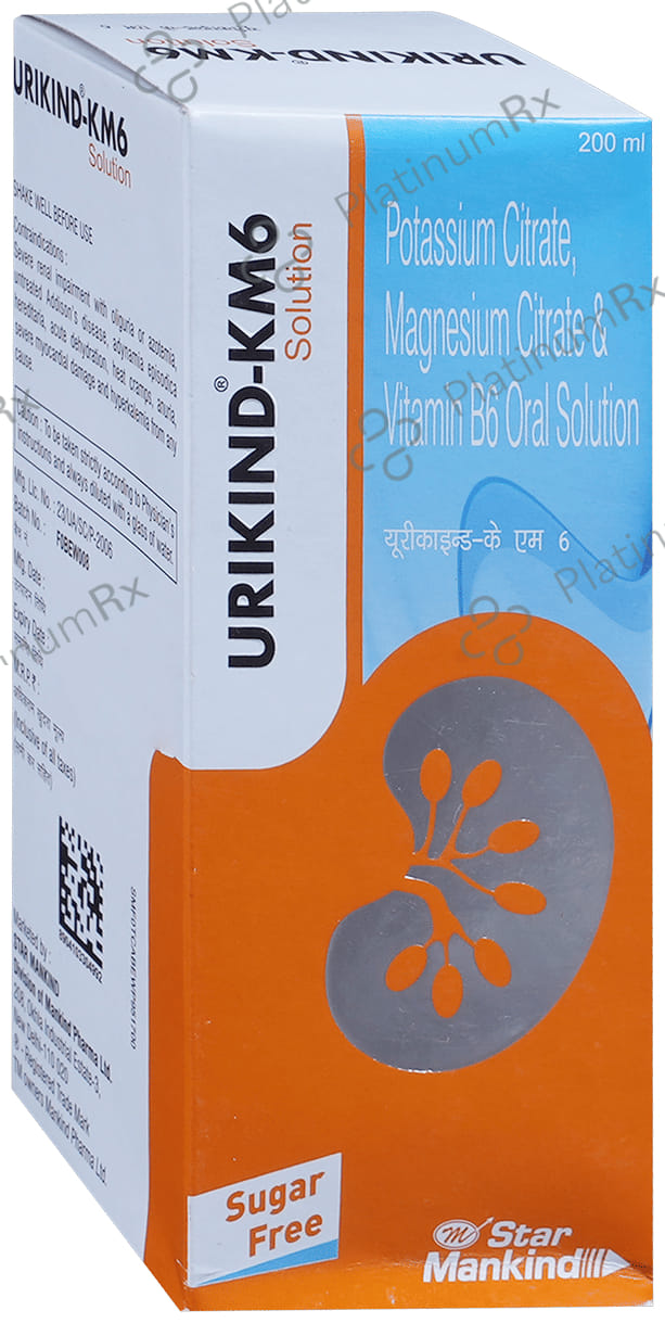 Urikind KM6 Oral Solution 200ml