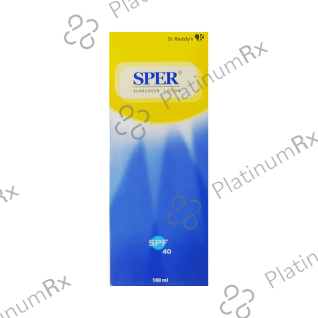 Sper Sunscreen SPF 40 Lotion 100ml