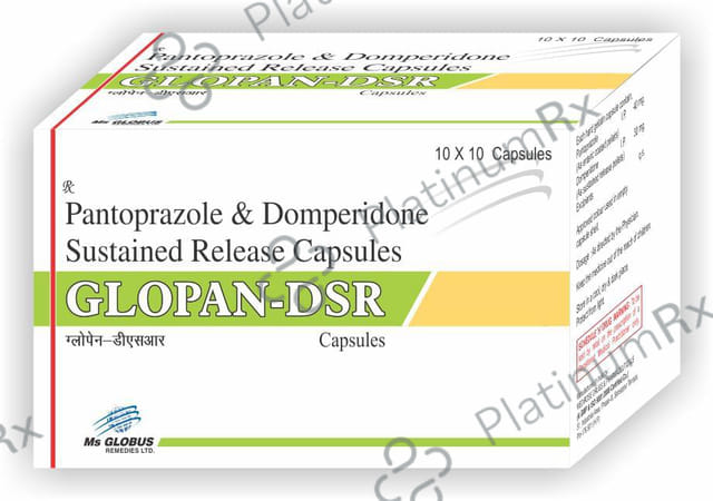 Glopan DSR 30/40mg Capsule 10s