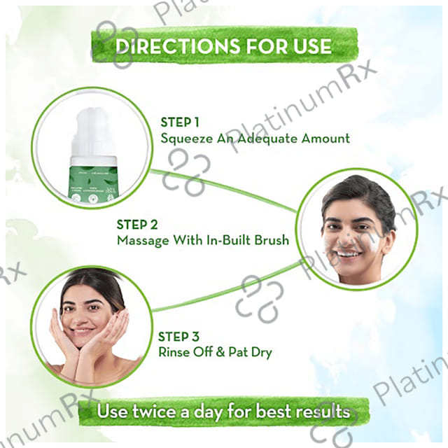 Mamaearth Green Tea Face Wash Green Tea & Collagen