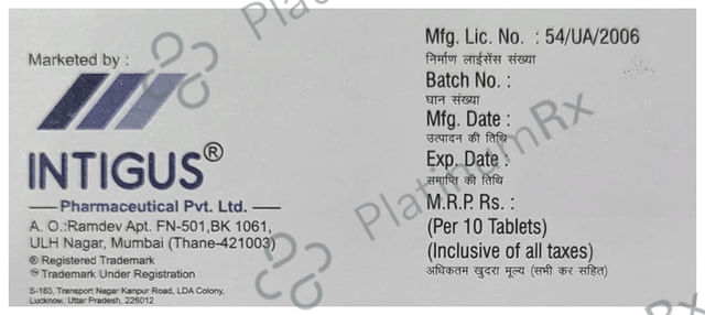 Primelox 25mg Tablet