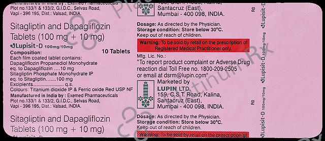 Lupisit D 10/100mg Tablet 10s