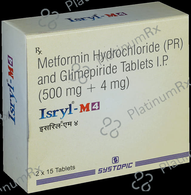 Isryl M 4/500mg Tablet PR 15s