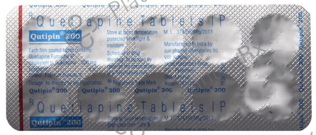 Qutipin 200mg Tablet 10s