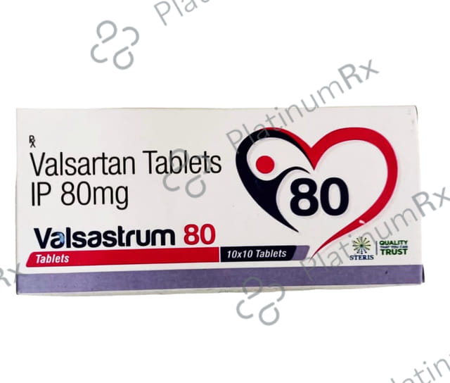 Valsastrum 80mg Tablet 10s