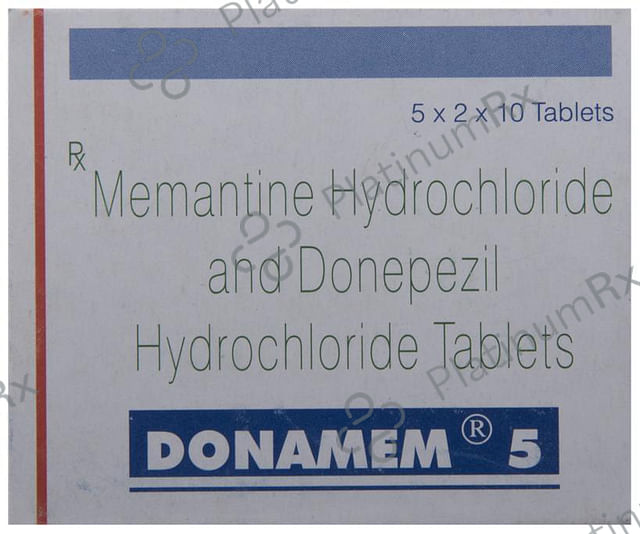 Donamem 5/5mg Tablet 10s
